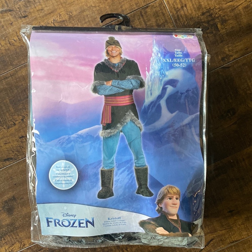 Mens kristoff costume XXL like new.